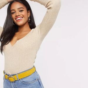 Asos Rib Knit Sweater